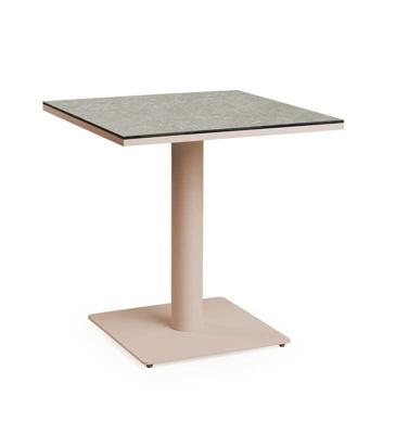 Tierra Outdoor dining tuintafel granita 70x70x73cm champagne