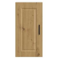 Keukenwandkast Porto bewerkt hout artisanaal eikenkleur - thumbnail