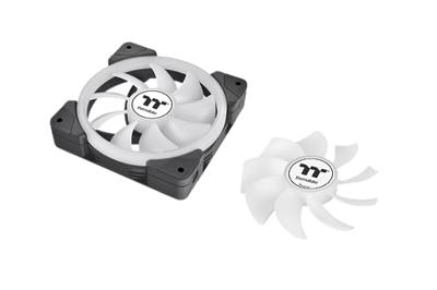 Thermaltake SWAFAN EX14 ARGB Premium Edition PC-ventilator Zwart (b x h x d) 140 x 140 x 25 mm Incl. LED-verlichting Thermaltake SWAFAN EX14 ARGB Premium Edition PC-ventilator Zwart (b x h x d) 140 x 140 x 25 mm Incl. LED-verlichting