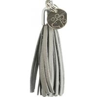 TRIXIE HALSBAND HOND ACTIVE COMFORT VOOR WINDHONDEN LEER ZWART / GRIJS 24-31X5 CM - thumbnail