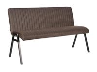 LABEL51 Eetkamerbank 'Matz', 145cm, kleur Bruin - thumbnail