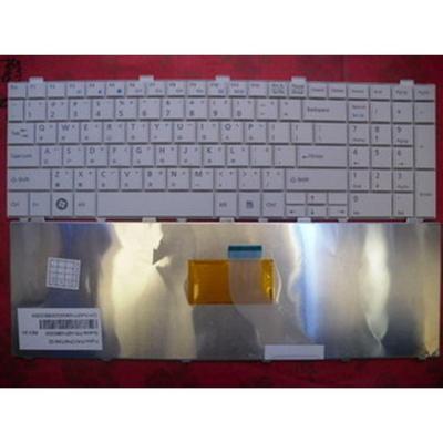 Notebook keyboard for Fujitsu Lifebook AH530 AH531 white