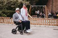 Rollz Motion Electric - Elektrische rolstoel & Rollator in één | Opvouwbaar | Kleur: Zwart | 2010RE0001 - thumbnail