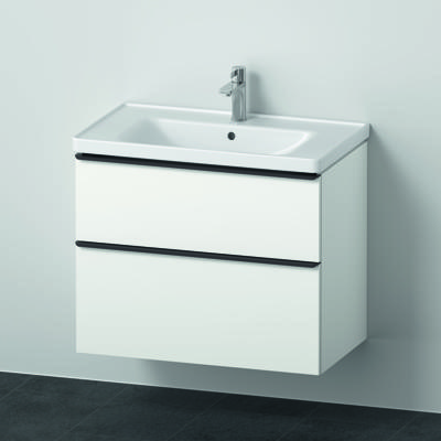 Badkamermeubelset Duravit D-Neo Wastafel Keramiek 80x48x62.5 cm Mat Wit Duravit