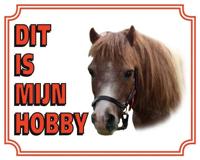 Pony Waakbord - Dit is mijn hobby - thumbnail