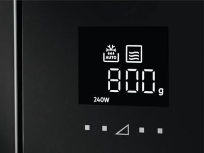 AEG Magnetron inbouw zwart MBE2658SEB