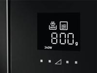 AEG Magnetron inbouw zwart MBE2658SEB - thumbnail