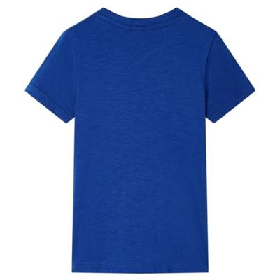 Kindershirt 104 donkerblauw