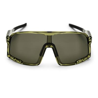 CHPO bril henrik forest green/green mirror