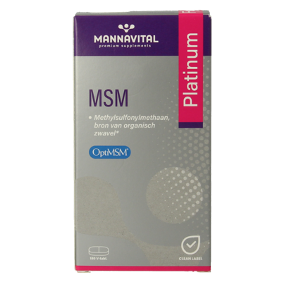 MannaVital MSM Platinum Tabletten MannaVital MSM Platinum Tabletten
