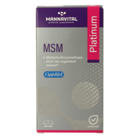 MannaVital MSM Platinum Tabletten - thumbnail