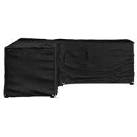 Tuinmeubelhoezen met 16 oogjes L-vormig 285x285x90 cm - thumbnail