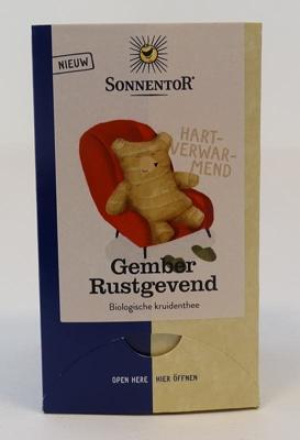 Sonnentor Gember Rustgevende Kruidentheezakjes