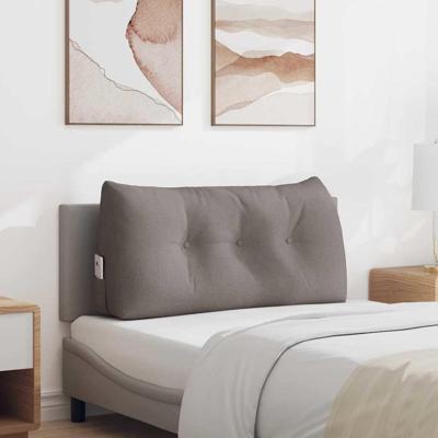 Rugkussen Taupe 100 x 24 x 50 cm Stof Rugkussen Taupe 100 x 24 x 50 cm Stof