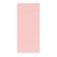 VidaXL Plissé rolgordijn 90x200 cm stofbreedte 89,4 cm polyester roze - thumbnail