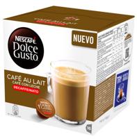 Koffiecapsules Nescafé Dolce Gusto 97934 Café Au Lait (16 uds) Cafeïnevrij - thumbnail
