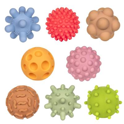 Tullo Zintuiglijke ballen 8 stuks. Pastel