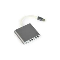 Cablexpert Gmb Usb-c Multi-adapter 3-in-1 - thumbnail