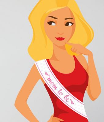 Party Sjerp 'Mom To Be'