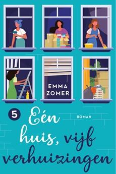 Eén huis, vijf verhuizingen - Emma Zomer - ebook
