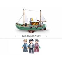 Sluban Modelbricks vissersboot (m38-b1119) - thumbnail
