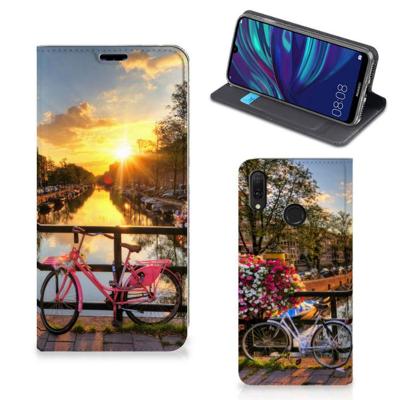 Huawei Y7 hoesje Y7 Pro (2019) | Book Cover | Amsterdamse Grachten