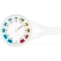 Venster buitenthermometer kunststof rond gekleurd 14.4 cm - thumbnail