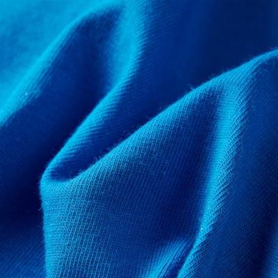 Kindershirt met lange mouwen wilde dierenprint 128 kobaltblauw Kindershirt met lange mouwen wilde dierenprint 128 kobaltblauw