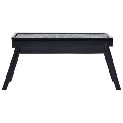 VidaXL Campingbarbecue draagbaar 60x22,5x33 cm roestvrij