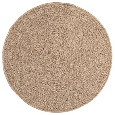 Vloerkleed 90 cm voor binnen en buiten jute look
