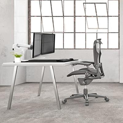 Ergotron LX Dual Arm Direct Desk Mount Monitor-tafelbeugel 2-voudig 38,1 cm (15) - 63,5 cm (25) Wit In hoogte verstelbaar, Draaibaar, Kantelbaar, Zwenkbaar