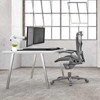Ergotron LX Dual Arm Direct Desk Mount Monitor-tafelbeugel 2-voudig 38,1 cm (15) - 63,5 cm (25) Wit In hoogte verstelbaar, Draaibaar, Kantelbaar, Zwenkbaar - thumbnail