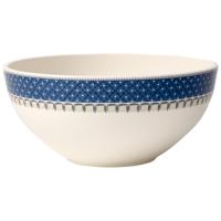 Villeroy & Boch Casale Blu Saladeschaal 4 l Rechthoek Porselein Beige, Blauw 1 stuk(s) - thumbnail
