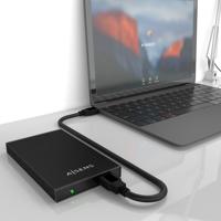 Hard drive hoes Aisens ASE-2523B Zwart 2,5" - thumbnail