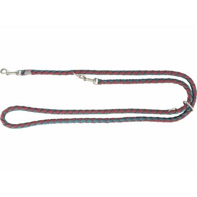 Verstelbare hondenriem Trixie Blauw Rood S/M 2 m