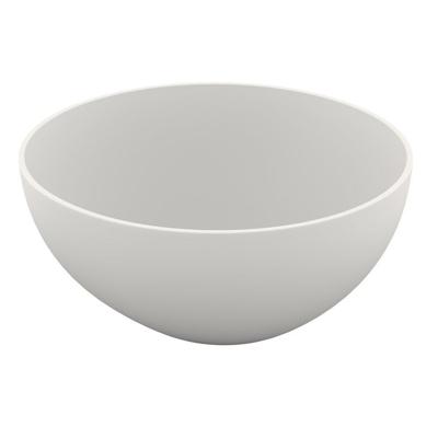 Crosstone by Arcqua Loeffi Waskom 38x38cm rond Solid Surface Mat Wit CTS2102 Crosstone by Arcqua Loeffi Waskom 38x38cm rond Solid Surface Mat Wit CTS2102