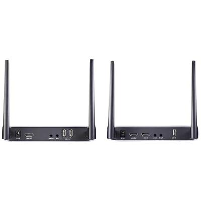 SpeaKa Professional SP-HWE-800 Draadloze HDMI-set 150 m 5 GHz 1920 x 1080 Pixel Veilige draadloze overdracht, Doorgeluste HDMI-uitgang SpeaKa Professional SP-HWE-800 Draadloze HDMI-set 150 m 5 GHz 1920 x 1080 Pixel Veilige draadloze overdracht, Doorgeluste HDMI-uitgang