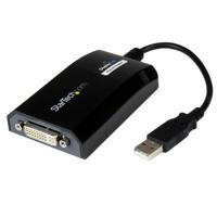 .com USB naar DVI Adapter - Externe USB Video Grafische Kaart voor PC en MAC - 1920x1200 - Externe video-adapter - DisplayLink DL-195 - 16 MB - USB 2.0 - thumbnail