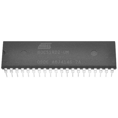 Microchip Technology AT89S52-24PU Embedded microcontroller PDIP-40 8-Bit 24 MHz Aantal I/Os 32 Tube