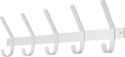 Kapstok Gilbert Wit 5-haaks