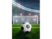 Voetbal goal fleece Plaid - 100 x 140 cm - thumbnail