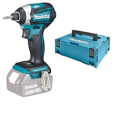 Makita DTD154ZJ 18v Slagschroevendraaier koolborstelloos | zonder accu&apos;s en lader