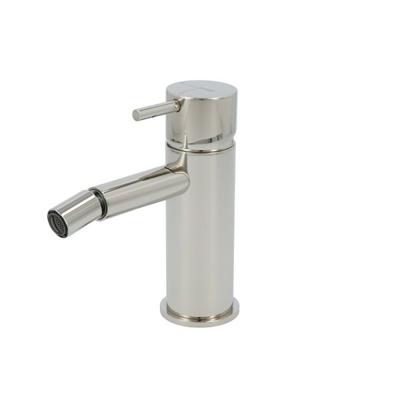 Bidetkraan Hotbath Cobber Opbouw Rond Glans Nikkel