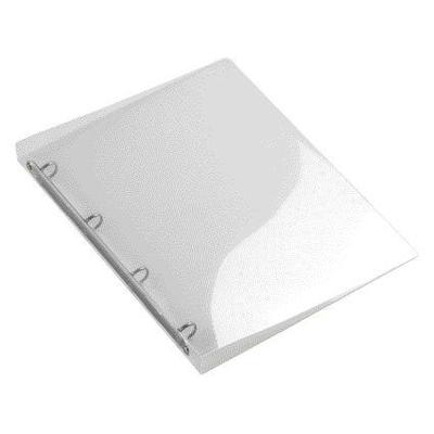 Ringband HF2 4-rings A4-16mm transparant wit | 20 stuks Ringband HF2 4-rings A4-16mm transparant wit | 20 stuks