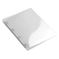 Ringband HF2 4-rings A4-16mm transparant wit | 20 stuks - thumbnail