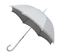 IMPLIVA LR-1-OFFWHITE paraplu Volledig formaat Wit Glasvezel Polyester - thumbnail