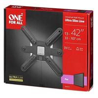 One For All 43 Slim FLAT TV-beugel 33 cm (13) - 109,2 cm (43) Vast - thumbnail