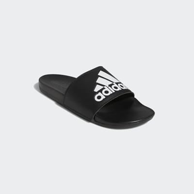 adidas Adilette Comfort Badslippers Zwart Wit