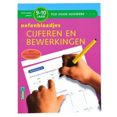 Deltas Oefenblaadjes cijferen en bewerkingen (9-10 j) Deltas Oefenblaadjes cijferen en bewerkingen (9-10 j)