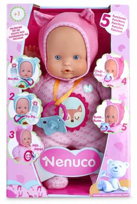 Famosa Nenuco pop met 5 functies en speen Famosa Nenuco pop met 5 functies en speen